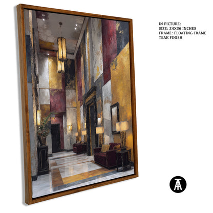 Artwork in Floating Frame