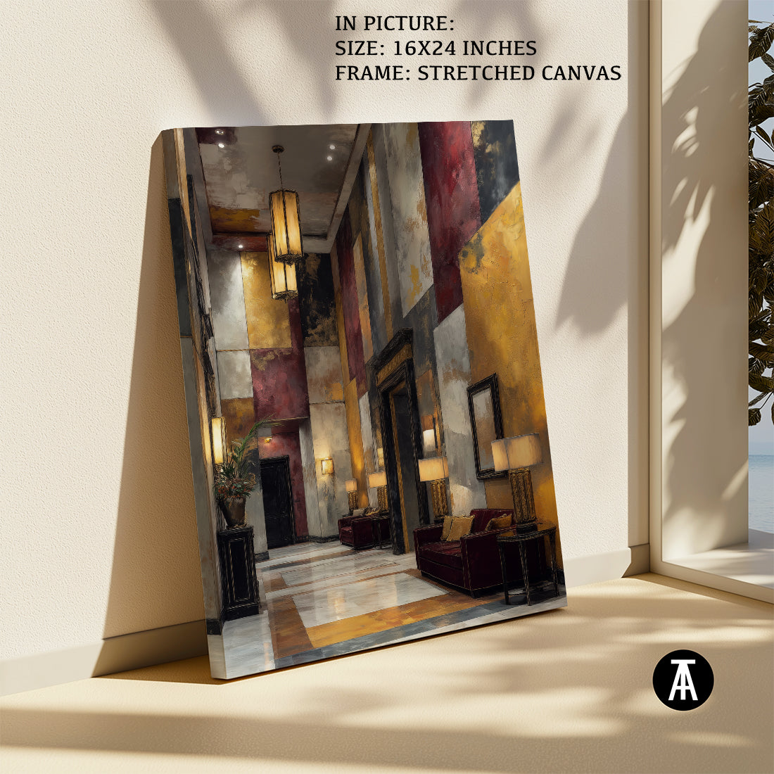 Artwork in Stretched Canvas