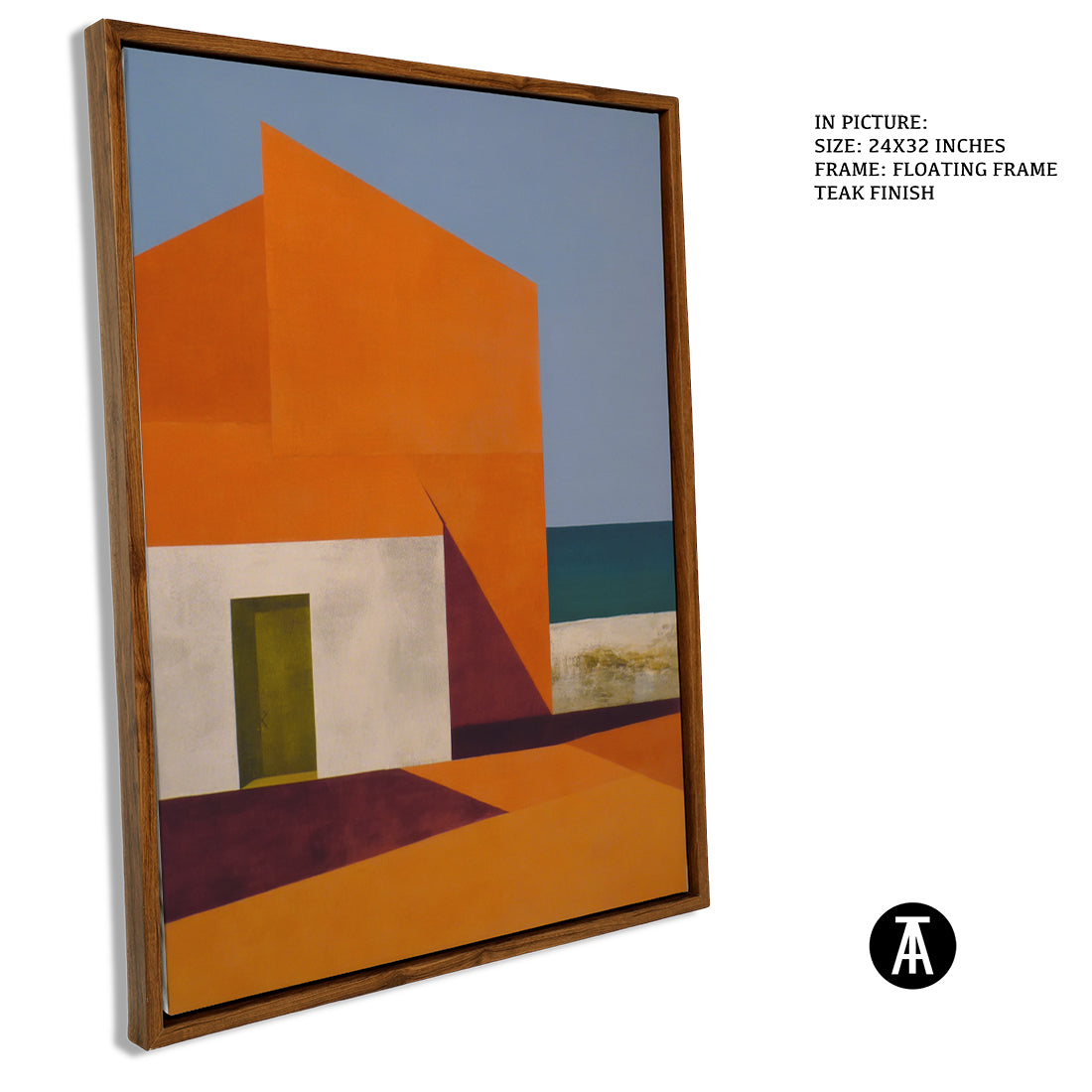 Artwork in Floating Frame