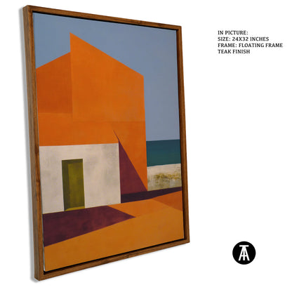 Artwork in Floating Frame