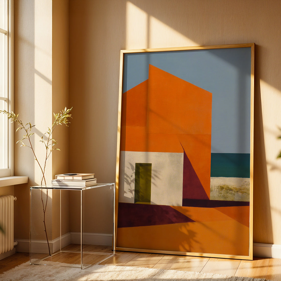 Painting in a Lifestyle Setting