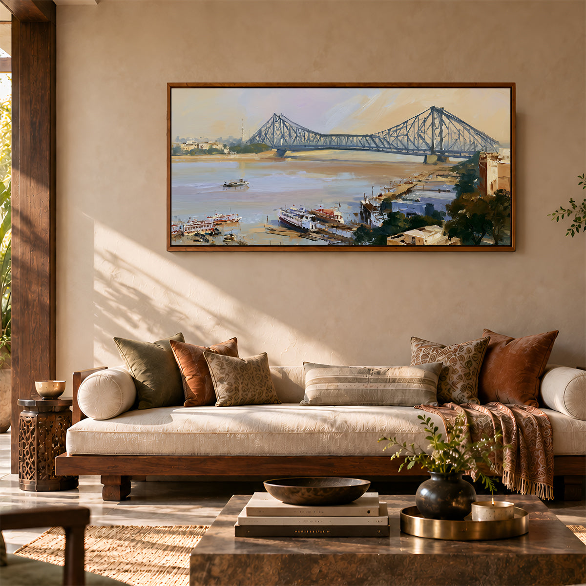 Indian Artwork in a Lifestyle Setting