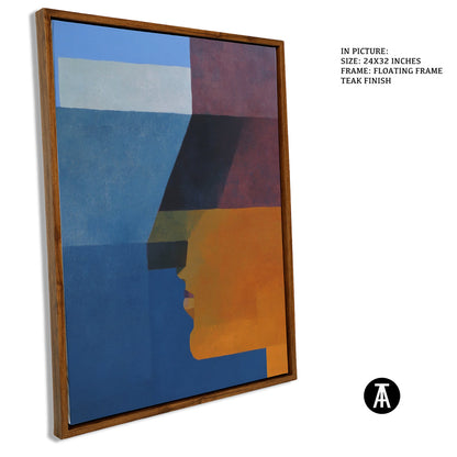 Artwork in Floating Frame