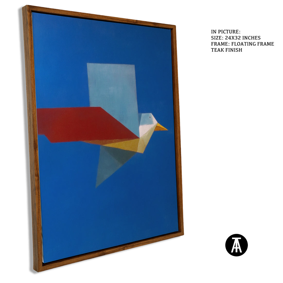 Artwork in Floating Frame