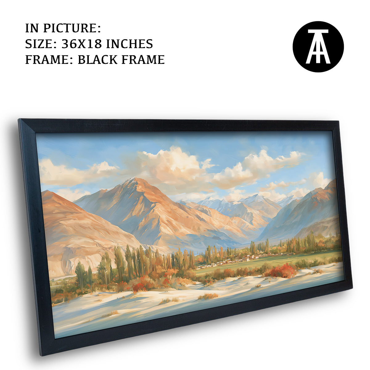Artwork in Black Frame