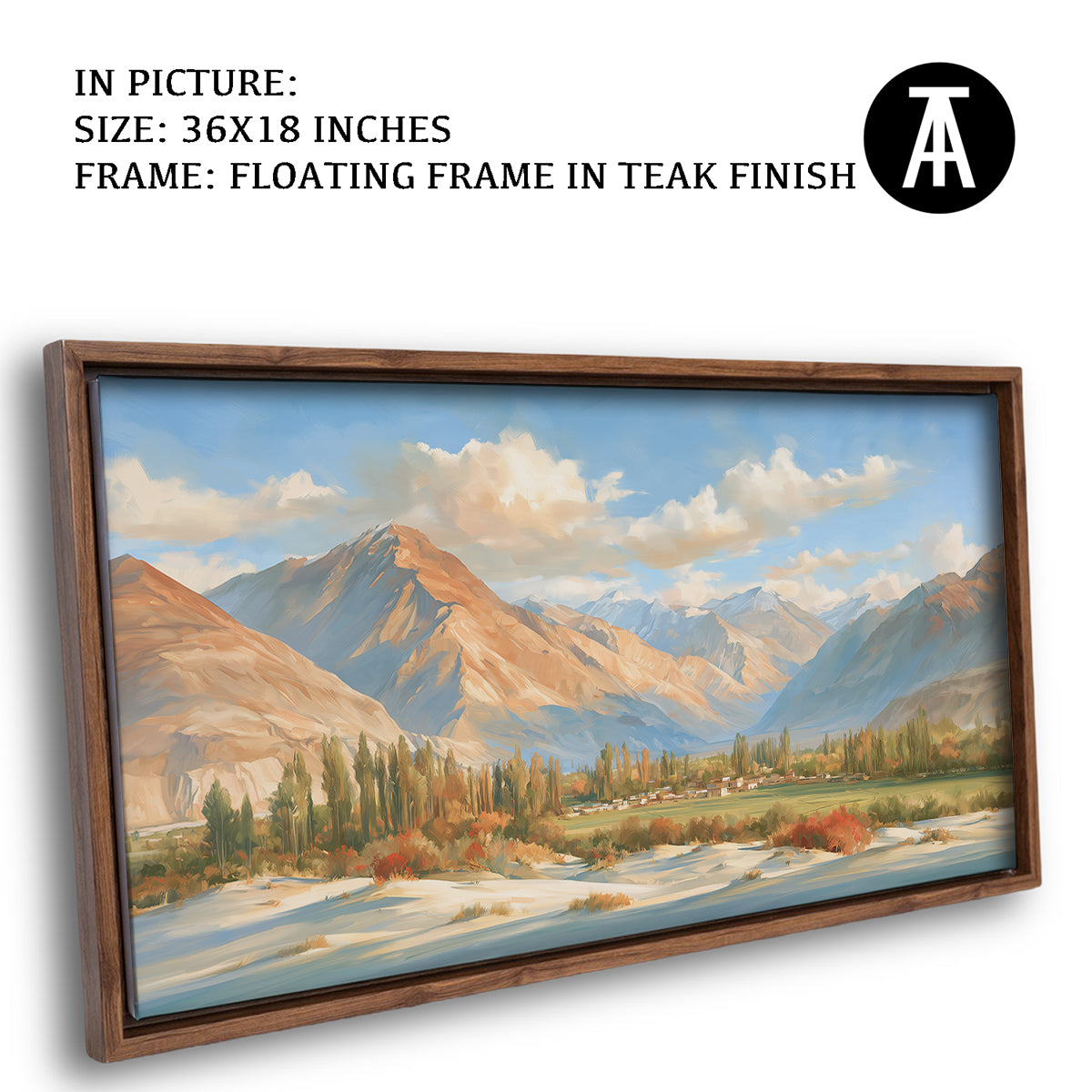 Artwork in Floating Frame