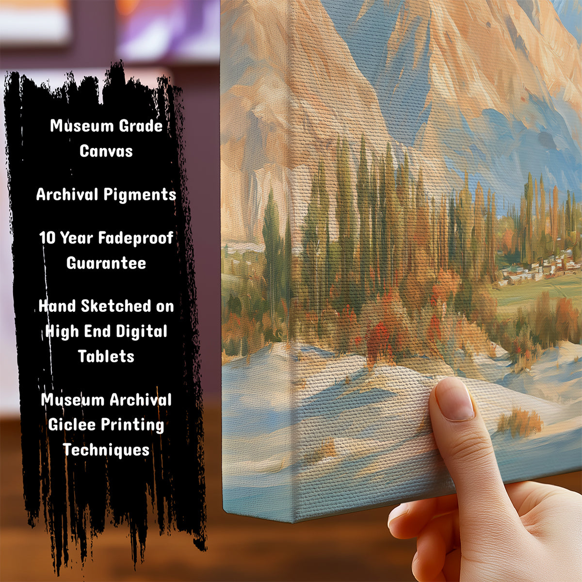 Information about Indian Canvas Art Print