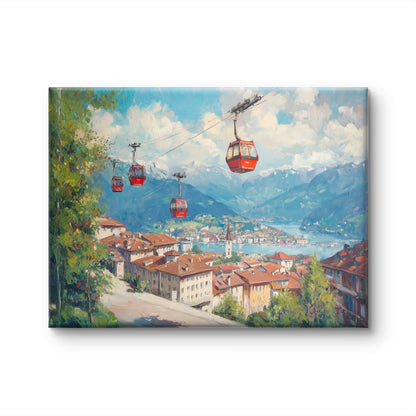 Cable Cars In Grenolbe By Alpine Dreams