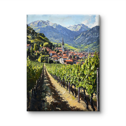 Vineyards Of Chur By Alpine Dreams