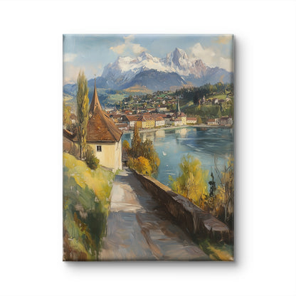 Landscape Of Lucerne By Alpine Dreams