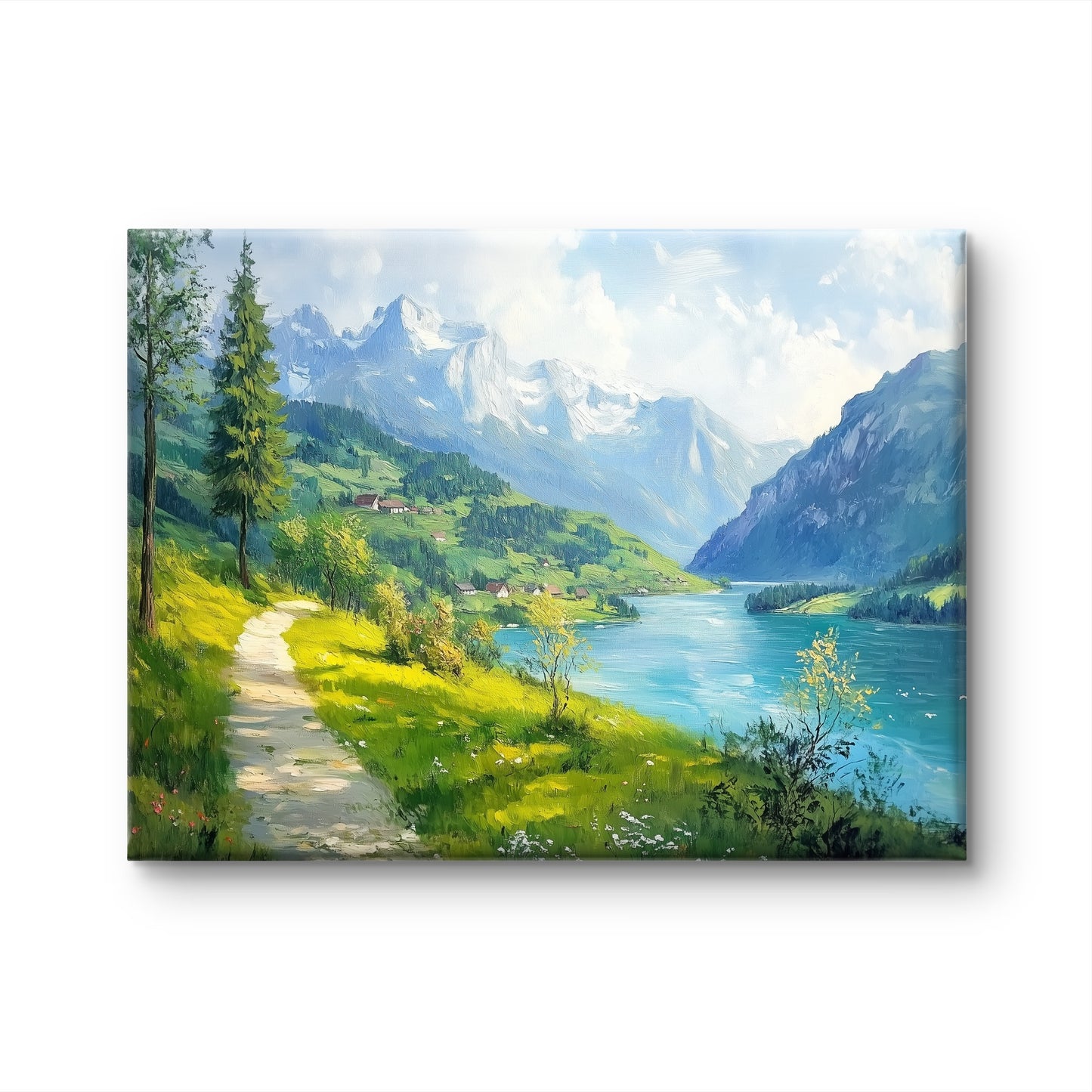 Rhine Through The Alps By Alpine Dreams