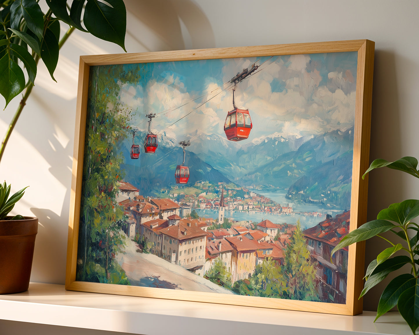 Cable Cars In Grenolbe By Alpine Dreams