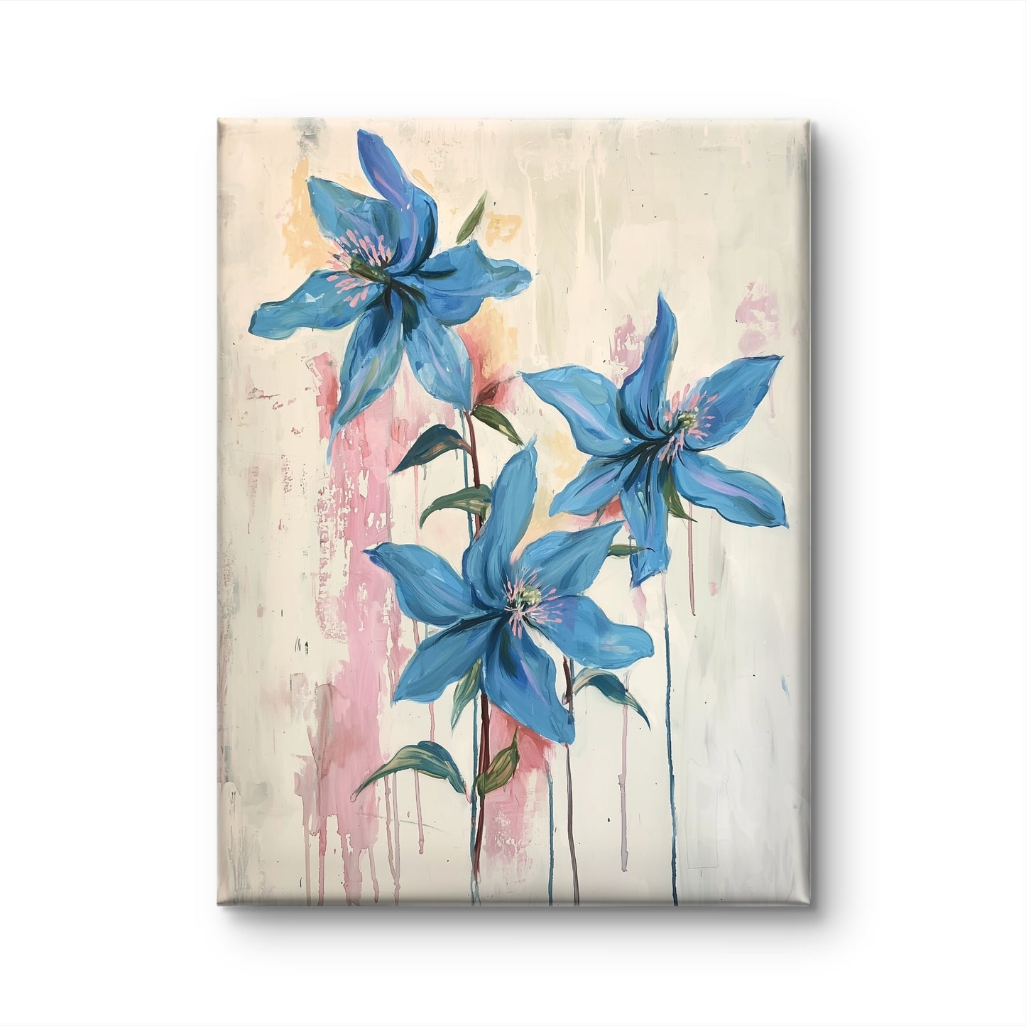 Blue Columbines by Fleurs de la Terre