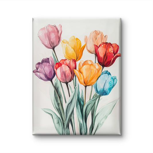 Vibrant Tulips by Fleurs de la Terre