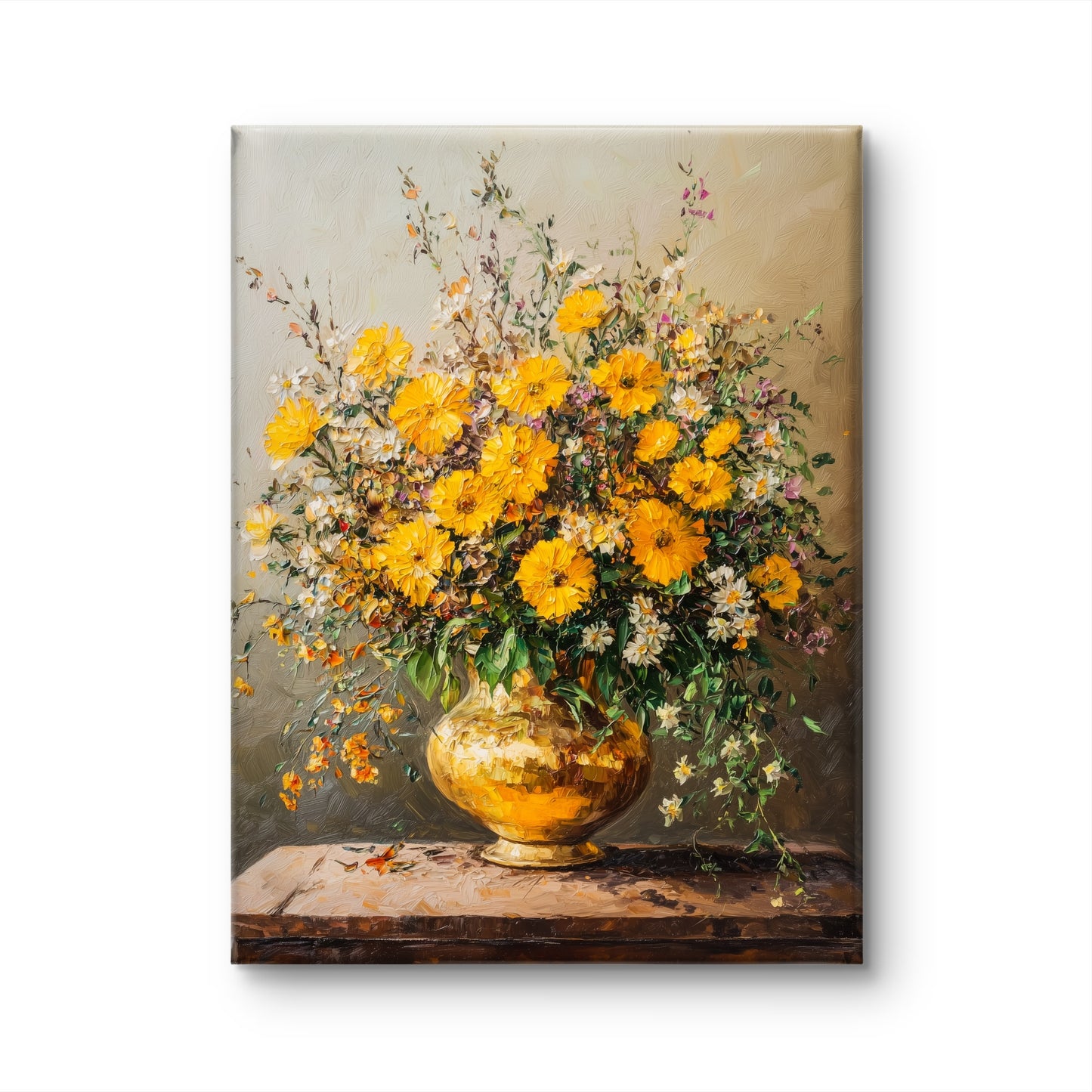 Yellow Summer Flowers by Fleurs de la Terre