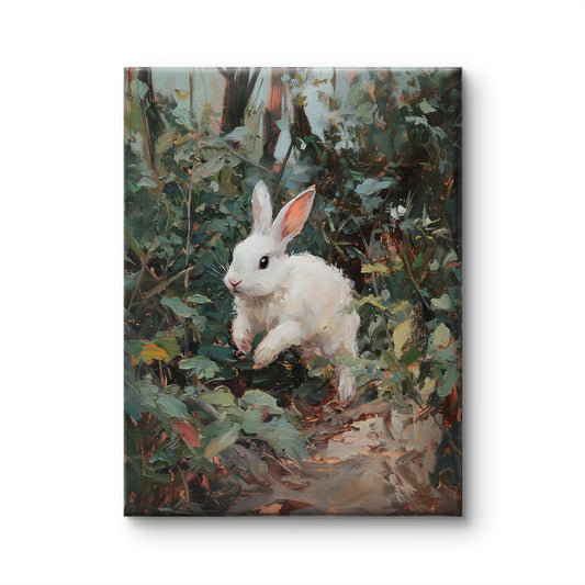 Rabbity in the Shrubery by Fleurs de la Terre