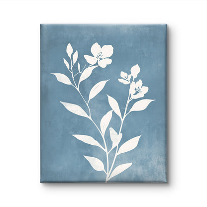 White Floral Silhouette by Fleurs de la Terre (Gallery Wall Set)