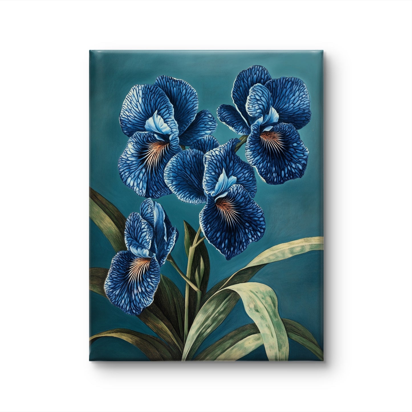 Blue Vandas by Fleurs de la Terre