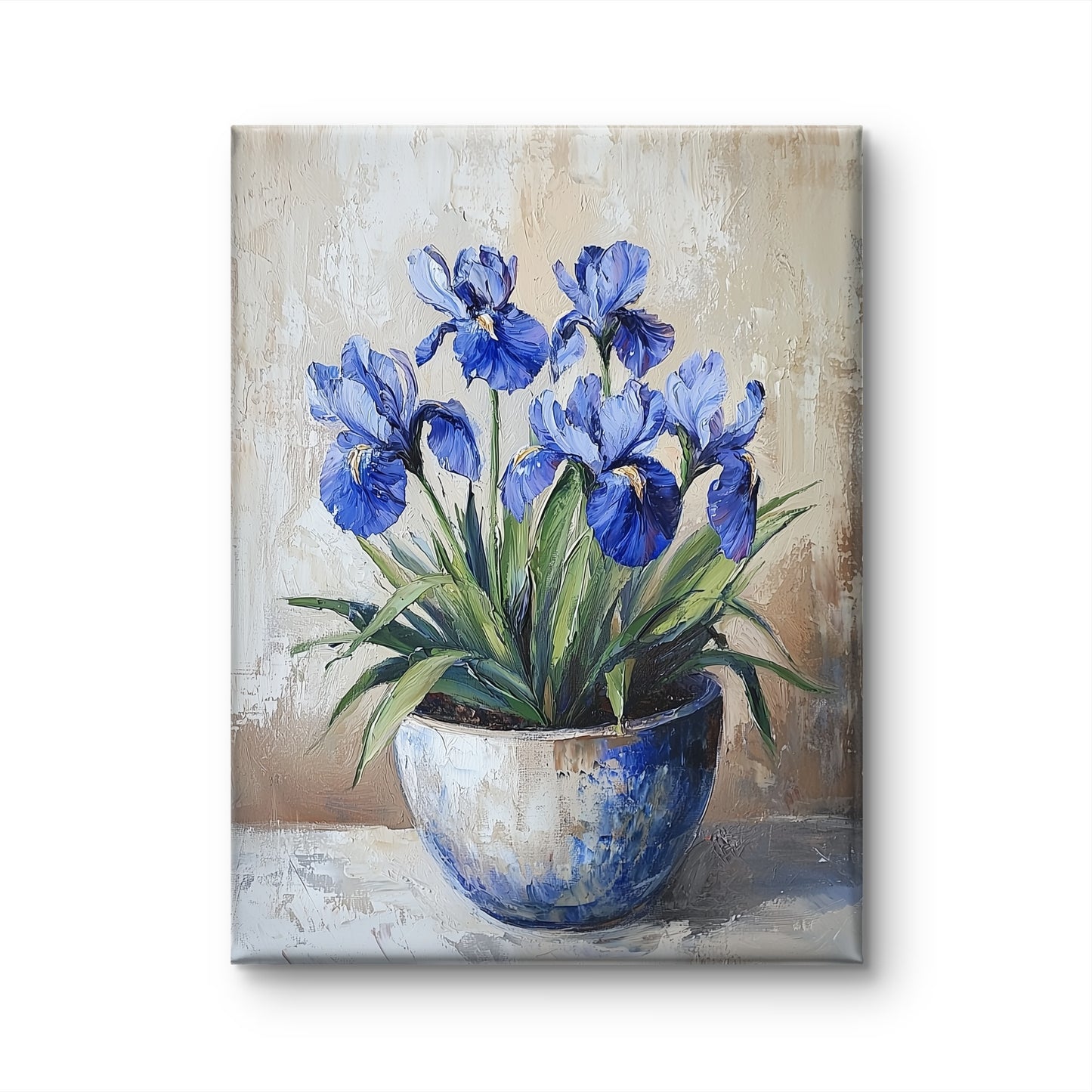 Blue Iris by Fleurs de la Terre