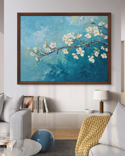 Almond Blossoms and the Skies by Fleurs de la Terre