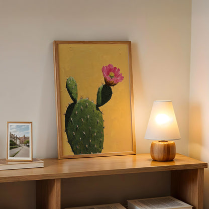 Flower on the Cactus by Fleurs de la Terre