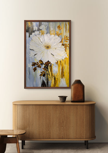 The Flowers That Brightens My day by Toan Minh (Canvas Painting - 80X120 cm)