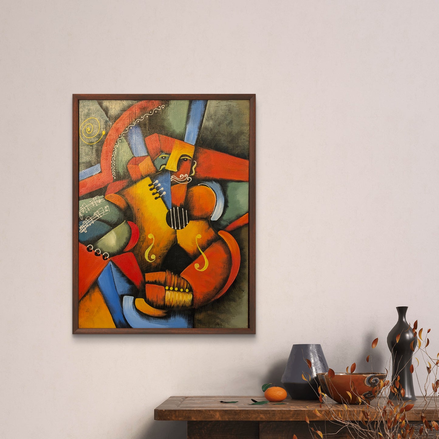 Guitar Man by Toan Minh (Canvas Painting - 60X80 cm)