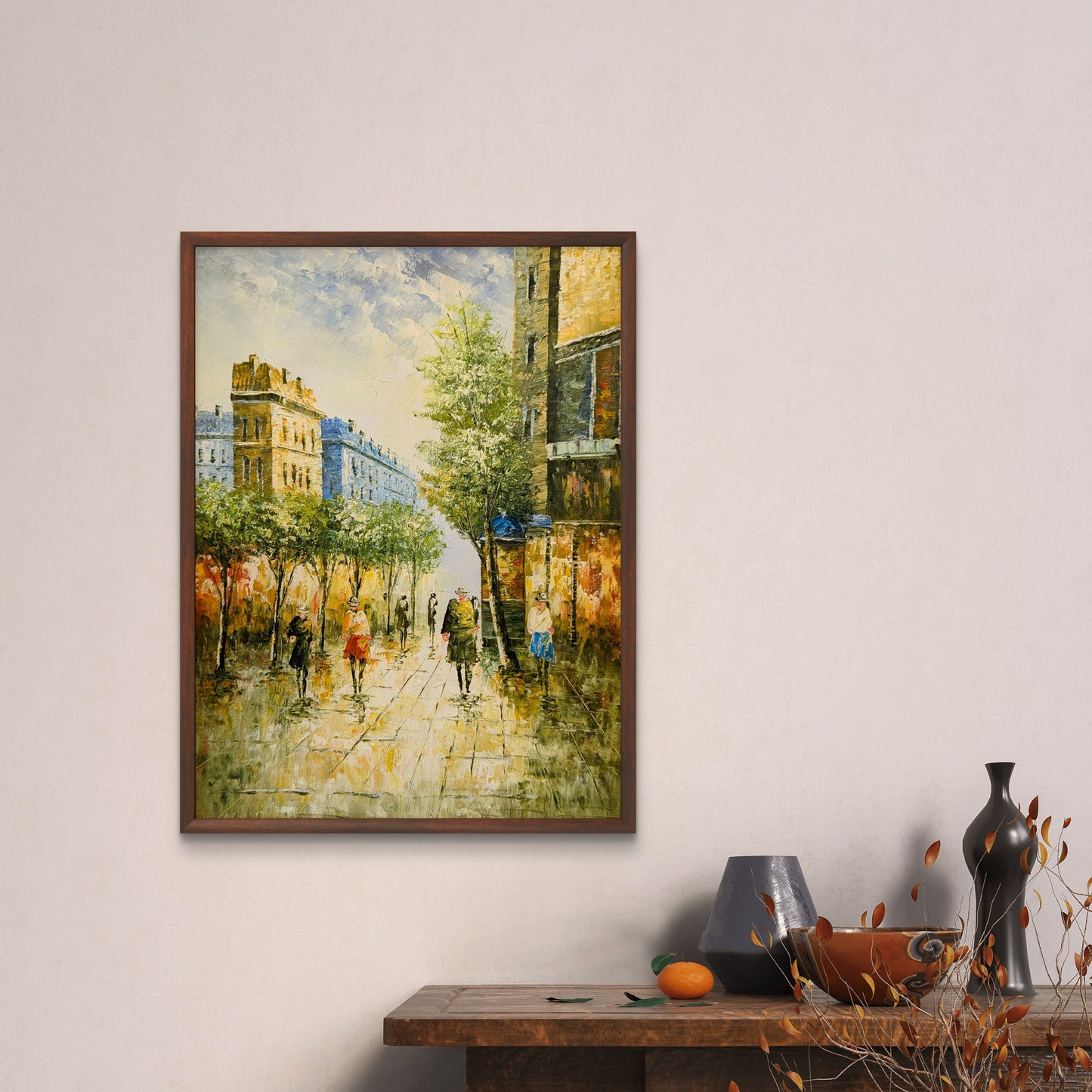 Champs Elysees by Toan Minh (Canvas Painting -30X40 cm)