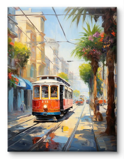 San Francisco Downtown (Framed Art Collection)