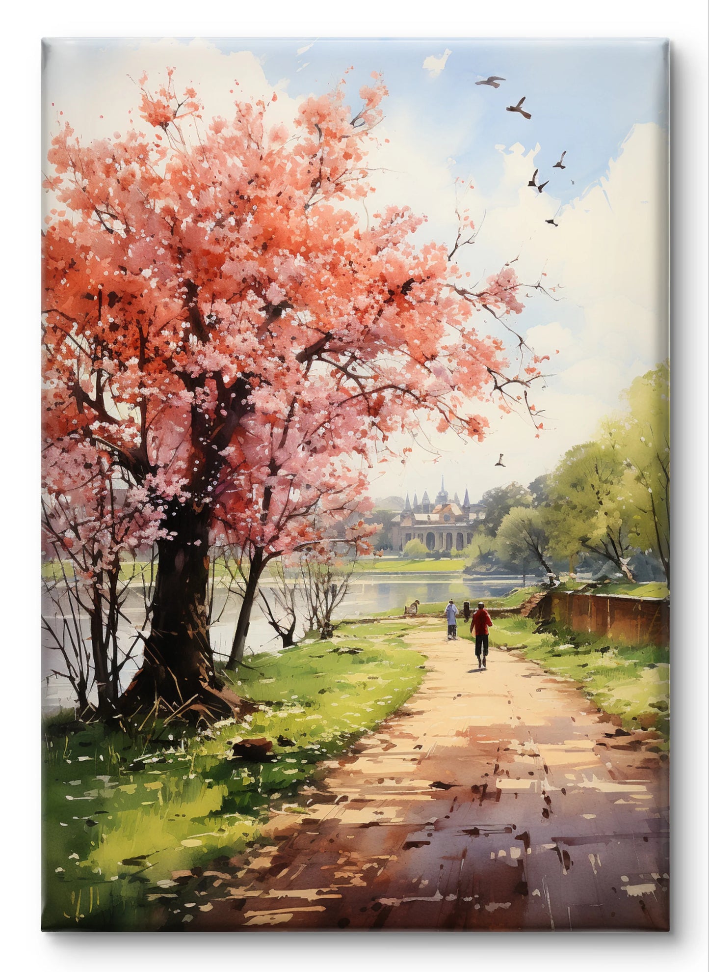 Spring in London (Framed Art Collection - 14X18 inches each)