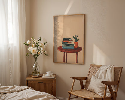 Books In My Living Room by Praha Bohemian