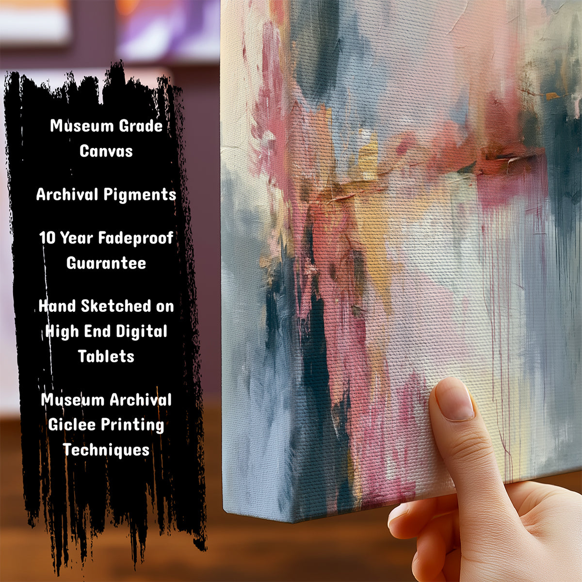 Information about Abstract Art Print
