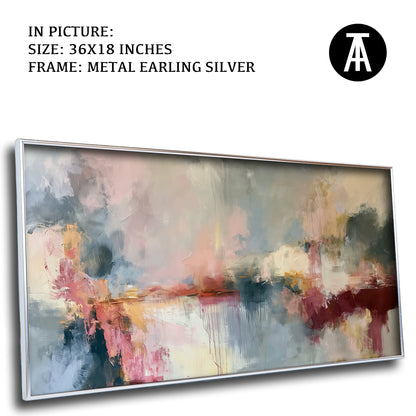Artwork in Metal Earling Silver Frame