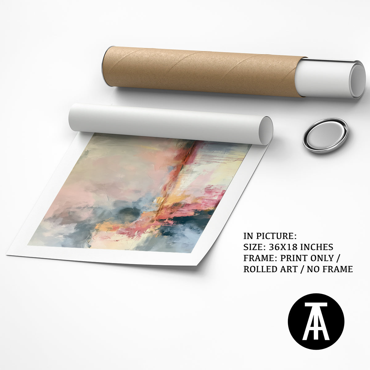 Artwork as Print Only / Rolled Art