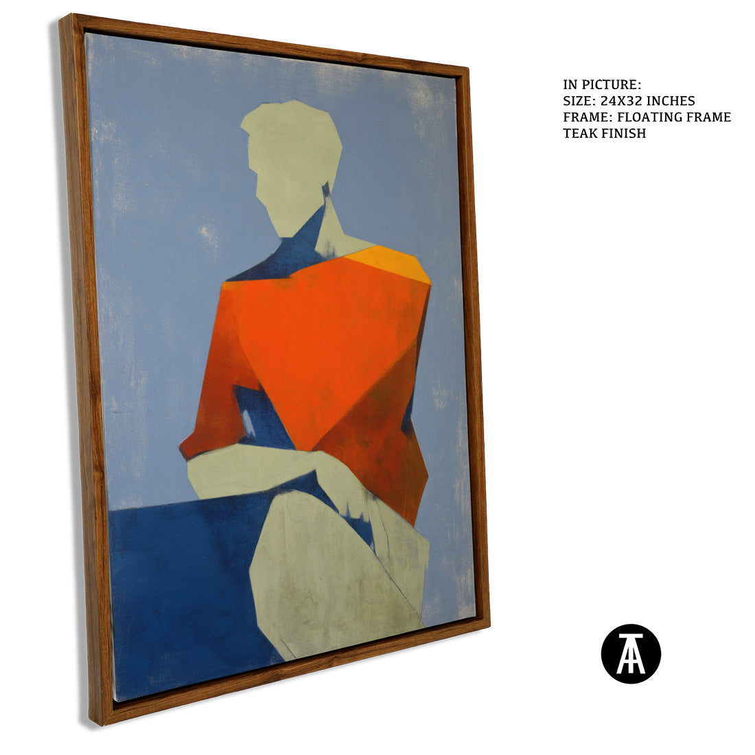 Artwork in Floating Frame