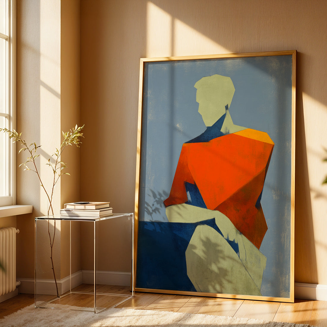 Painting in a Lifestyle Setting