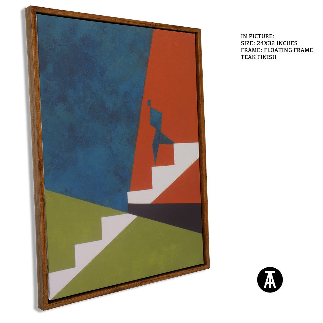 Artwork in Floating Frame