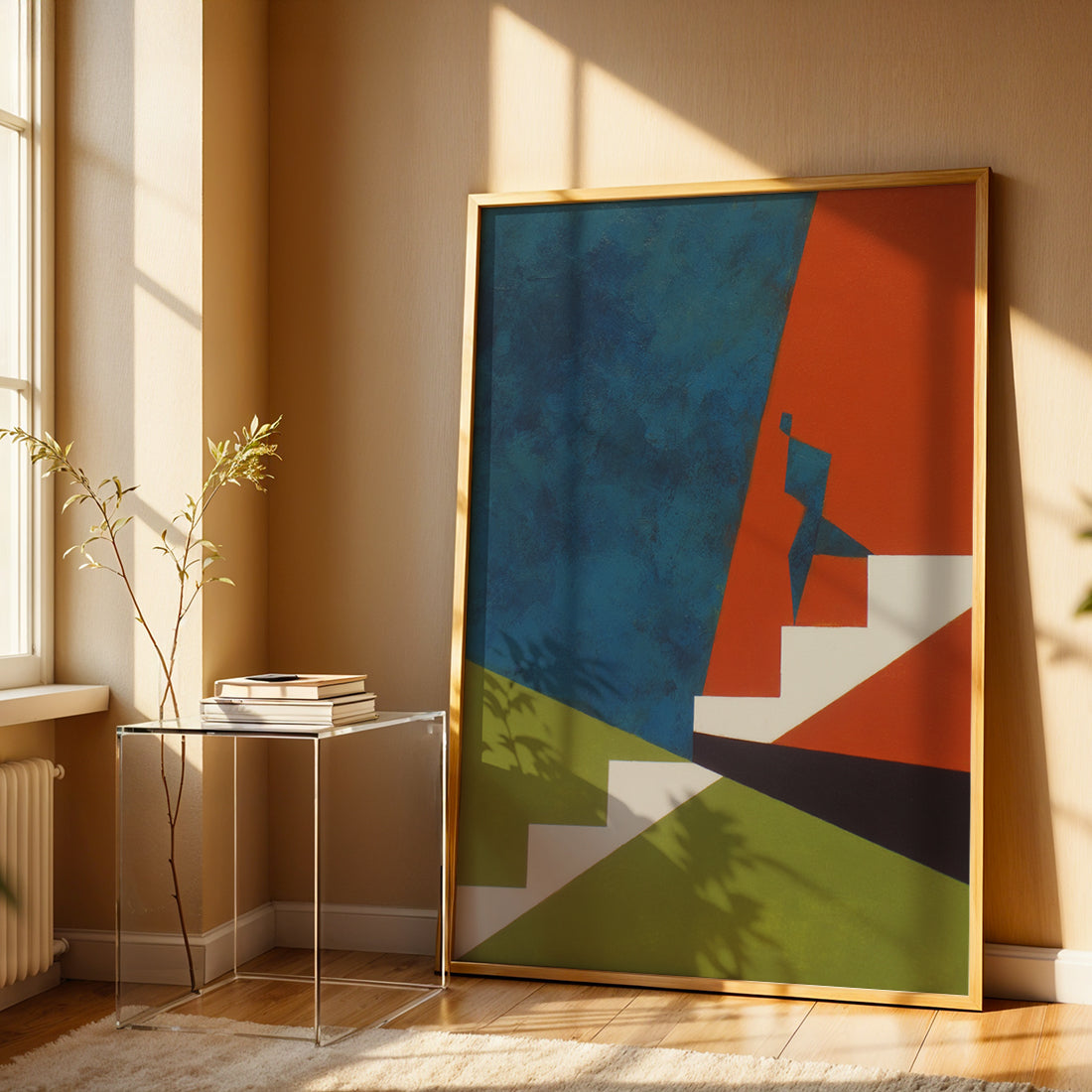 Painting in a Lifestyle Setting