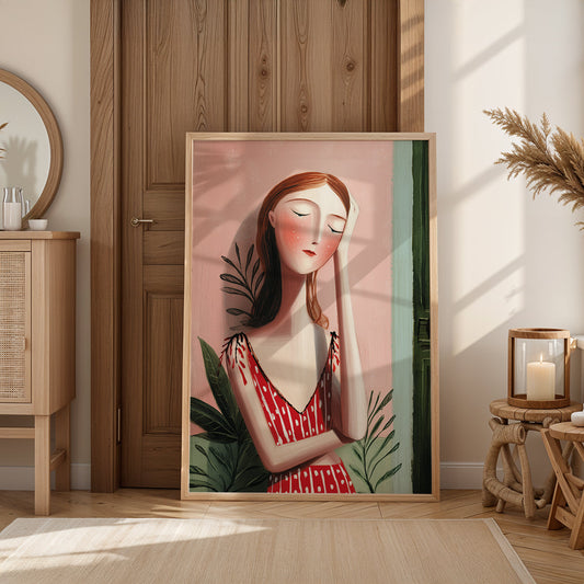 Painting in a Lifestyle Setting