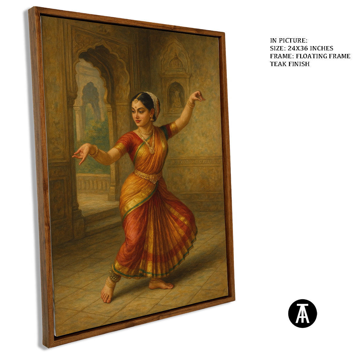 Artwork in Floating Frame