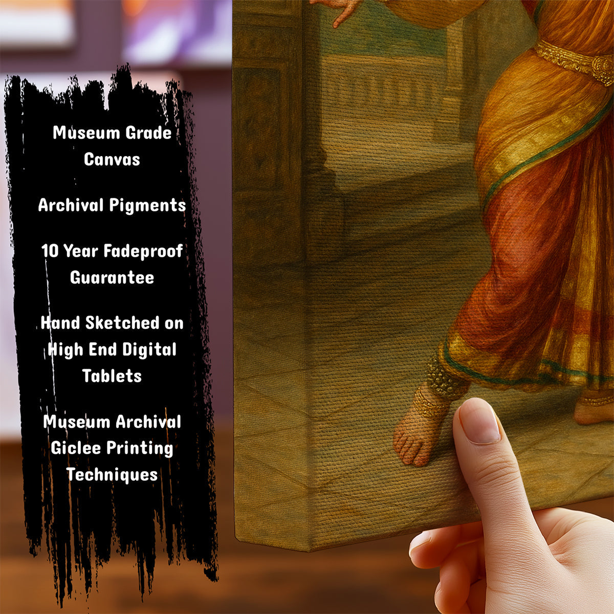 Information about Indian Art Canvas Art Print