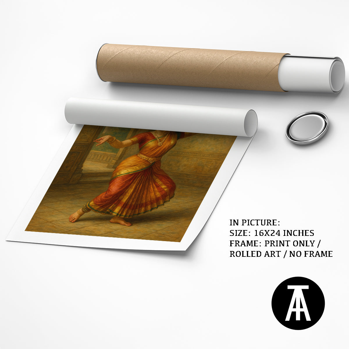 Artwork as Print Only / Rolled Art