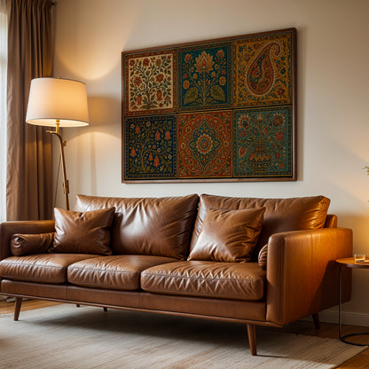 Heritage Indian Painting in a Lifestyle Setting