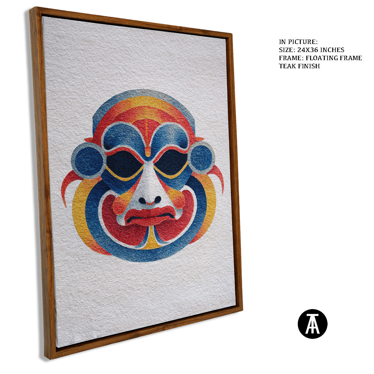 Artwork in Floating Frame