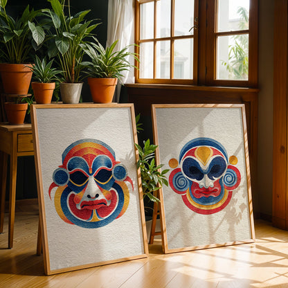 Heritage Indian Painting in a Lifestyle Setting