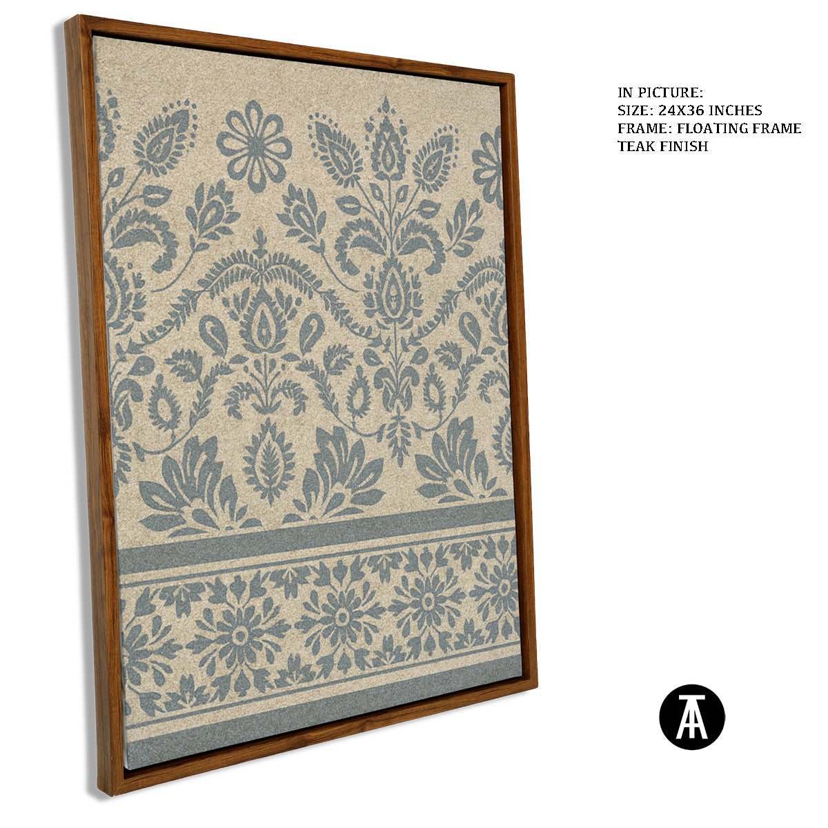 Artwork in Floating Frame