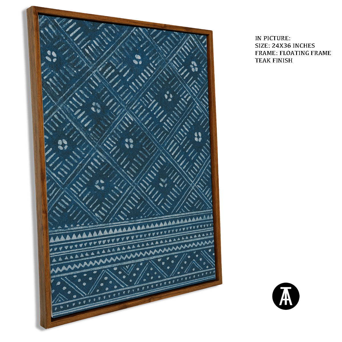 Artwork in Floating Frame