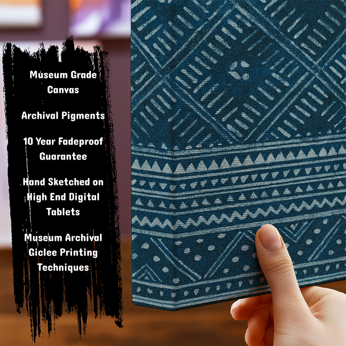 Information about Indian Art Canvas Art Print