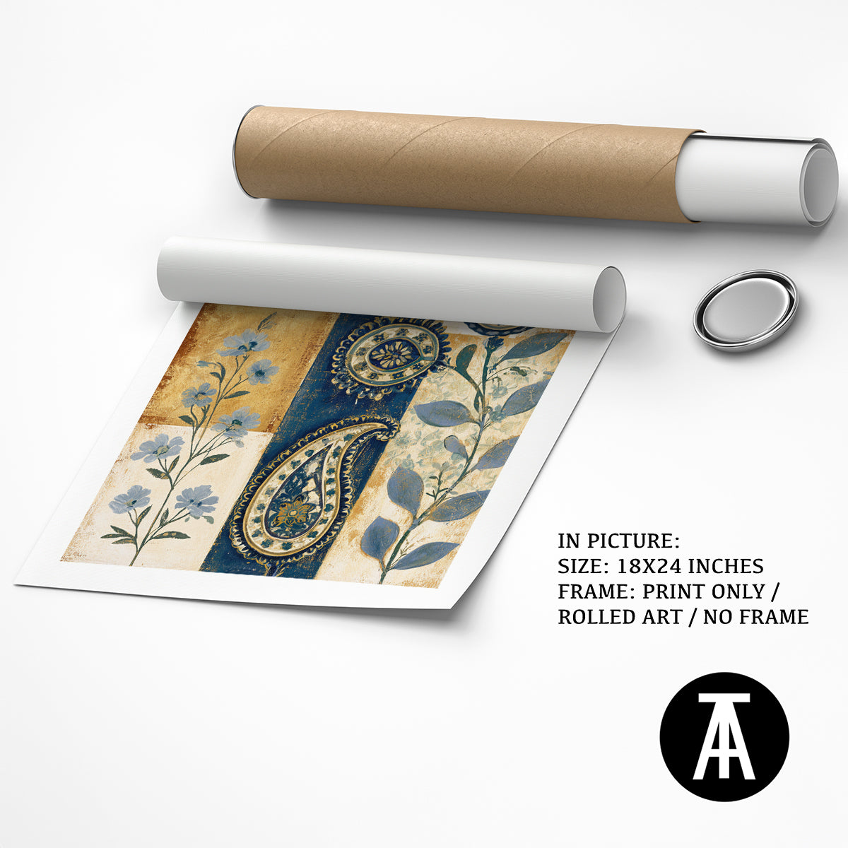 Artwork as Print Only / Rolled Art
