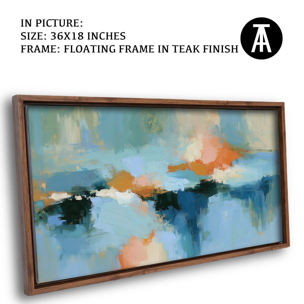 Artwork in Floating Frame